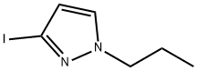 3-Iodo-1-propylpyrazole Struktur