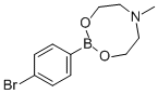 4-溴苯硼酸N-甲基二乙醇胺酯,133468-58-3,结构式