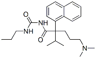 1-[5-(Dimethylamino)-2-isopropyl-2-(1-naphtyl)valeryl]-3-propylurea|