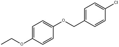 4-Chlorobenzyl(4-ethoxyphenyl) ether Struktur