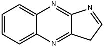 3H-Pyrrolo[2,3-b]quinoxaline 化学構造式