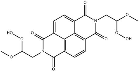 133503-07-8 N,N'-bis(2-hydroxyperoxy-2-methoxyethyl)-1,4,5,8-naphthalenetetracarboxylic diimide