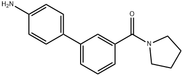 4-{3-[(피롤리딘-1-일)카르보닐]페닐}아닐린