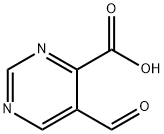 4-Pyrimidinecarboxylicacid,5-formyl-(9CI) 结构式