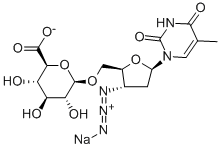 3'-AZIDO-3'-DEOXYTHYMIDINE BETA-D-GLUCURONIDE, SODIUM SALT price.