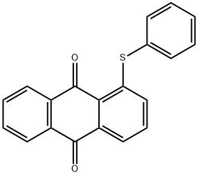 1-(phenylthio)anthraquinone 结构式