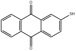 2-Mercapto-9,10-anthraquinone,13354-38-6,结构式