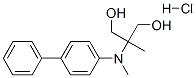 2-methyl-2-[(4-phenylphenyl)methylamino]propane-1,3-diol hydrochloride|