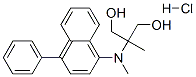 2-methyl-2-[(4-phenylnaphthalen-1-yl)methylamino]propane-1,3-diol hydr ochloride|