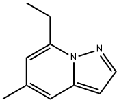 Pyrazolo[1,5-a]pyridine,  7-ethyl-5-methyl- 结构式