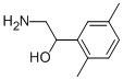 2-amino-1-(2,5-dimethylphenyl)ethanol 结构式