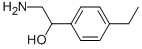 2-amino-1-(4-ethylphenyl)ethanol Structure
