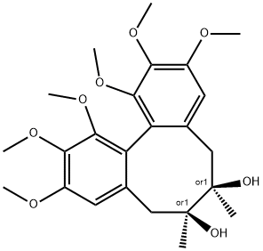 133565-20-5 1,2,3,10,11,12-hexamethoxy-6,7-dihydroxy-6,7-dimethyldibenzocyclooctadiene