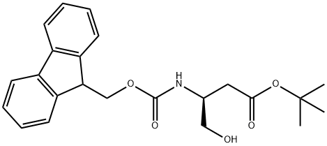 133565-45-4 (S)-3-(9H-フルオレン-9-イルメトキシカルボニルアミノ)-4-ヒドロキシブタン酸tert-ブチル