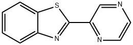Benzothiazole, 2-pyrazinyl- (9CI) Struktur