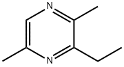 2-エチル-3,6-ジメチルピラジン 化学構造式