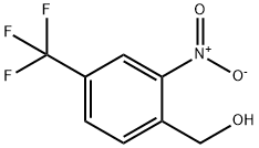 2-NITRO-4-(TRIFLUOROMETHYL)BENZYL ALCOHOL Struktur