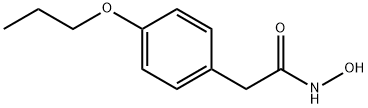 2-(p-Propoxyphenyl)acetohydroxamic acid,13363-00-3,结构式