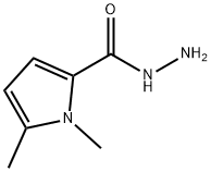 1H-Pyrrole-2-carboxylicacid,1,5-dimethyl-,hydrazide(9CI) 结构式