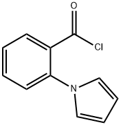 Benzoyl chloride, 2-(1H-pyrrol-1-yl)- (9CI),133662-28-9,结构式