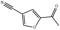 3-Furancarbonitrile, 5-acetyl- (9CI) Structure