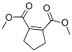 1-Cyclopentene-1,2-dicarboxylic acid dimethyl ester Structure