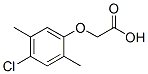 (4-クロロ-2,5-ジメチルフェノキシ)酢酸 化学構造式