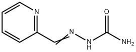 2-pyridylformaldehyde semicarbazone 结构式