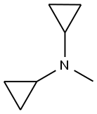 ジシクロプロピルメタンアミン 化学構造式