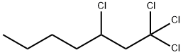 1,1,1,3-Tetrachloroheptane 化学構造式