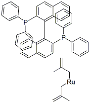 [(S)-2,2'-BIS(DIPHENYLPHOSPHINO)-1,1'-BINAPHTHYL]BIS(2-METHYLALLYL)RUTHENIUM(II)|