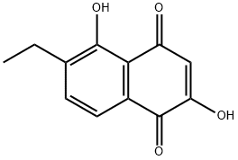 1,4-NAPHTHOQUINONE,6-ETHYL-,13378-87-5,结构式