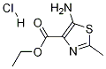 ethyl 5-aMino-2-Methylthiazole-4-carboxylate hydrochloride 化学構造式