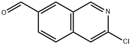 3-Chloro-2-azanaphthalene-7-carboxaldehyde, 3-Chloro-7-formylisoquinoline