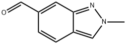 2-Methyl-2H-indazole-6-carboxaldehyde Struktur