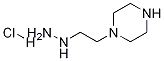 1-(2-(piperazin-1-yl)ethyl)hydrazine hydrochloride,1337882-03-7,结构式