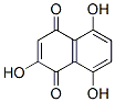 2,5,8-Trihydroxy-1,4-naphthoquinone Structure