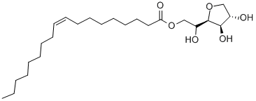 山梨醇酐单油酸酯,1338-43-8,结构式