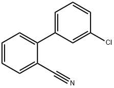 2-(3-Chlorophenyl)benzonitrile,1338095-85-4,结构式