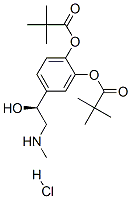 133815-41-5 Propanoic acid, 2,2-dimethyl-, 4-[1-hydroxy-2-(methylamino)ethyl]-1,2-phenylene ester, hydrochloride, (S)-