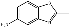 5-氨基-2-甲基苯并噻唑,13382-43-9,结构式
