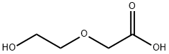 beta-hydroxyethoxyacetic acid 化学構造式