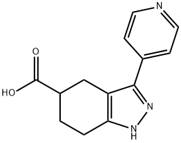 1338247-24-7 3-(pyridin-4-yl)-4,5,6,7-tetrahydro-1H-indazol-5-carboxylic acid