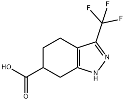 3-(trifluoroMethyl)-4,5,6,7-tetrahydro-1H-indazol-6-carboxylic acid|4,5,6,7-四氢-3-(三氟甲基)-1H-吲唑-6-甲酸