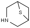 6-硫代-3-氮杂双环[3.1.1]庚烷 结构式