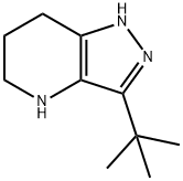 3-tert-butyl-4,5,6,7-tetrahydro-1H-pyrazolo[4,3-b]pyridine,1338247-69-0,结构式