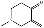 4-Piperidinone,1-methyl-3-methylene-(9CI) 化学構造式