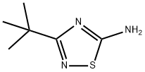 3-(tert-butyl)-1,2,4-thiadiazol-5-amine Structure