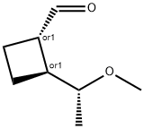 Cyclobutanecarboxaldehyde, 2-(1-methoxyethyl)-, [1alpha,2beta(S*)]- (9CI),133868-31-2,结构式