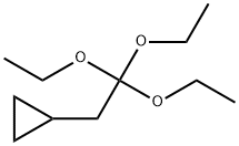 (2,2,2-TRIETHOXYETHYL)CYCLOPROPANE Structure